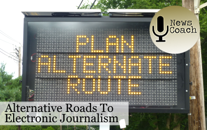 Alternative roads to electronic journalism